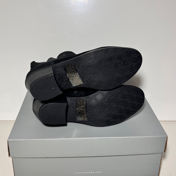 Vionic Roseland Water-Repellent Suede Ankle Boots - Picture 6 of 7